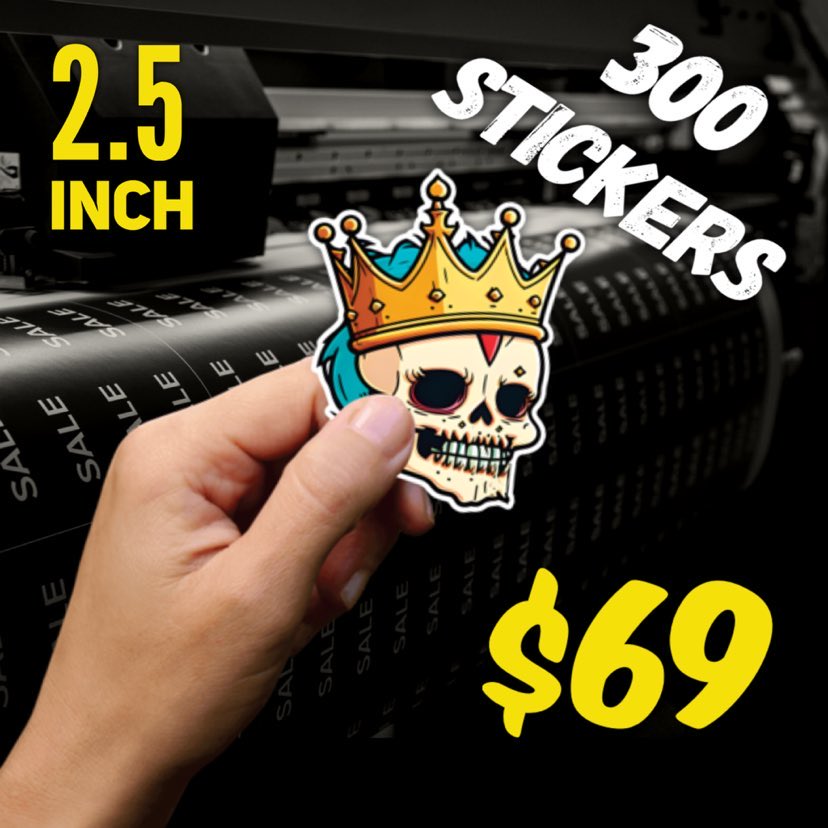 A hand displays a colorful tattoo sticker, highlighting the art of custom sticker printing and unique design.