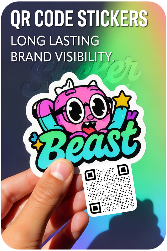 PEGATINAS CON CÓDIGO QR 