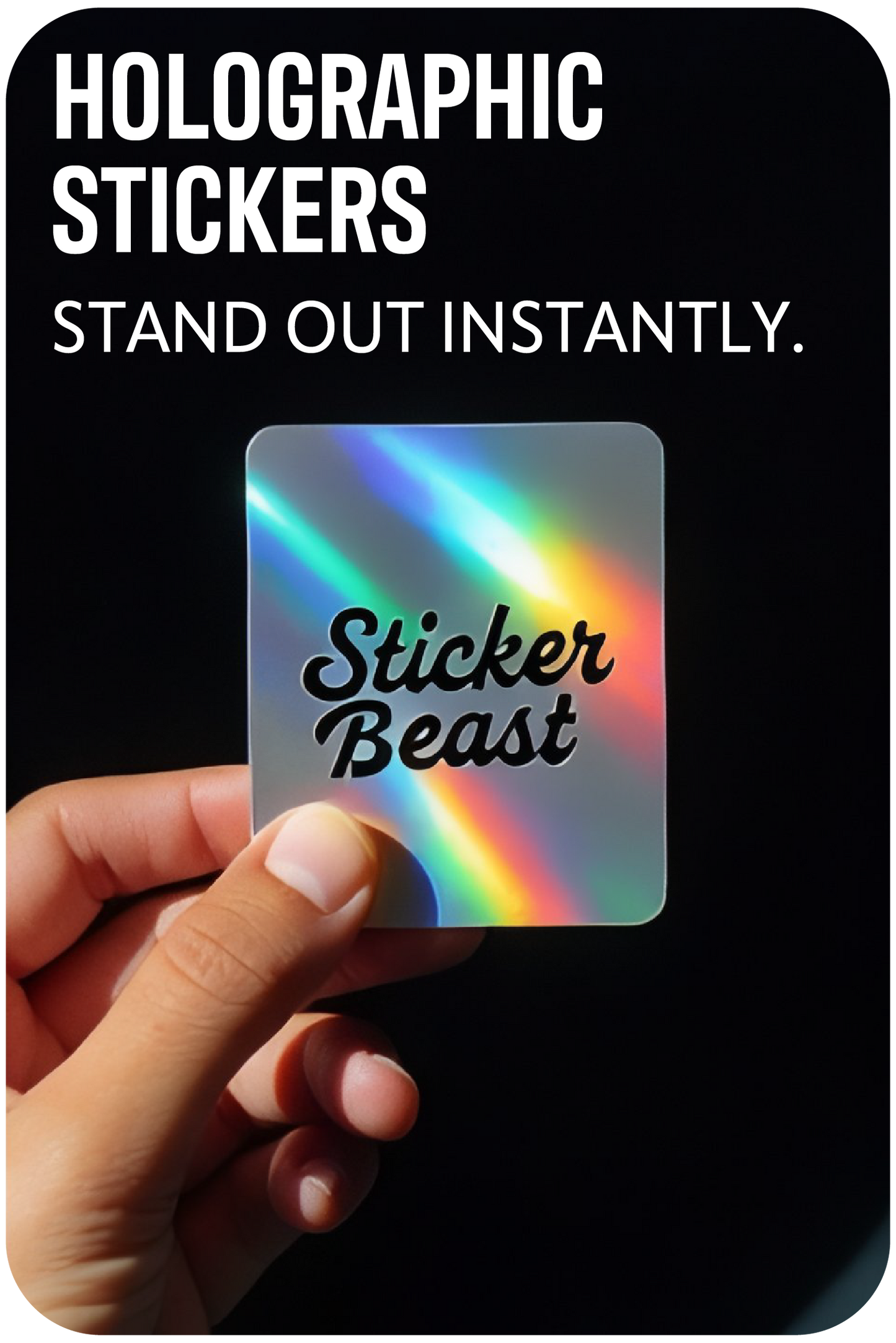 PEGATINAS HOLOGRÁFICAS