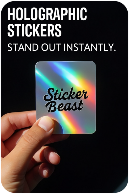 PEGATINAS HOLOGRÁFICAS