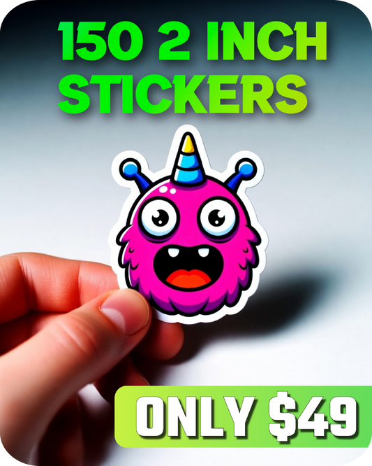 150 2" Stickers
