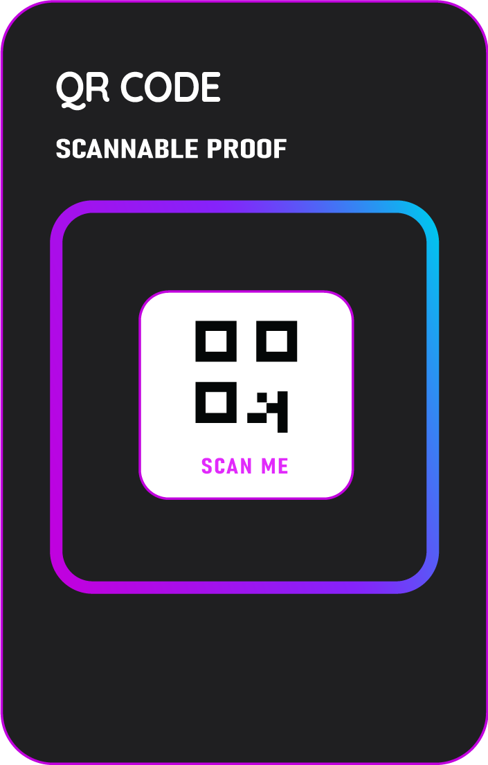 QR CODE STICKERS