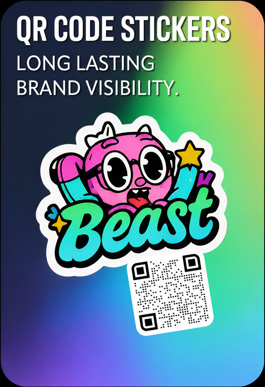 QR CODE STICKERS