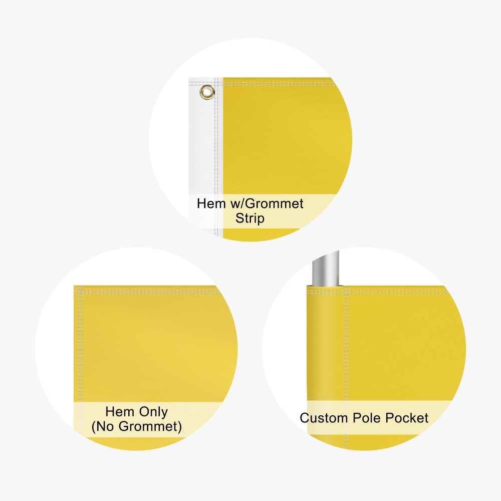 BANDERA MEDIA DE 3 PIES X 5 PIES